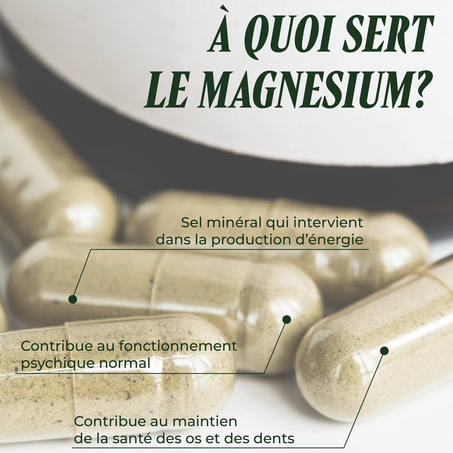 Magnésium Marin ( La nervosité, le stress et le sommeil )